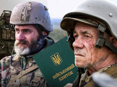 В Украине разрешили военные контракты на 60+