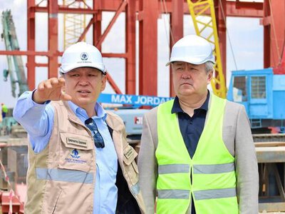 В Туркестанской области ведётся строительство электростанции мощностью 1 тыс мегаватт