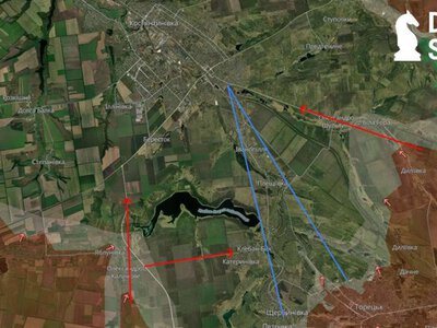 Армия РФ пытается перекрыть логистику в направлении Торецка и Щербиновки — DeepState о ситуации вокруг Константиновки