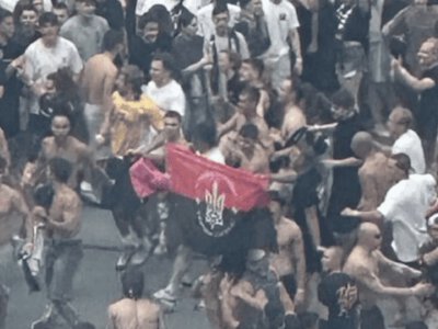 На концерте Коржа в Польше развернули флаг ОУН-УПА, который возмутил поляков