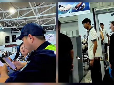 Транспортные полицейские вернули иностранцу потерянные миллион тенге в аэропорту Алматы