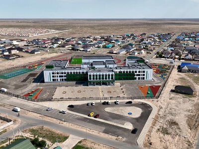 В Атырау открылась новая школа на 900 мест