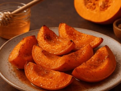 Запечённая тыква с мёдом и корицей: нежный десерт с ароматом осени