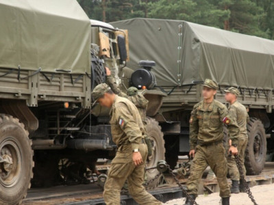 В Беларуси начались учения с участием российских военных