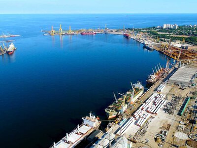 В порту Черноморск запускают крупнейший инвестиционный проект — свыше тысячи рабочих мест
