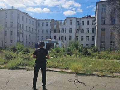Три авиабомбы ударили по больнице в Константиновке, еще три — по Ильиновке