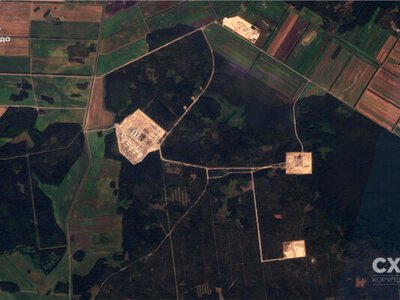 Под Минском строят секретную военную базу, где смогут хранить «Орешник». Спутниковые снимки