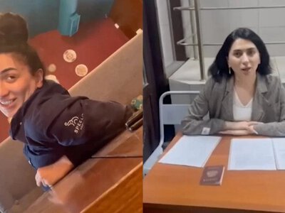 В Москве грузинку вынудили публично извиняться после слов о «конченных русских»