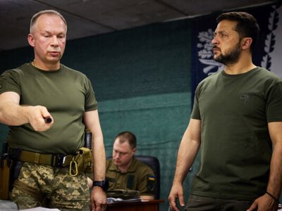 Зеленский после совещания с Сырским сообщил об «инцидентах с дронами» на границе с Венгрией