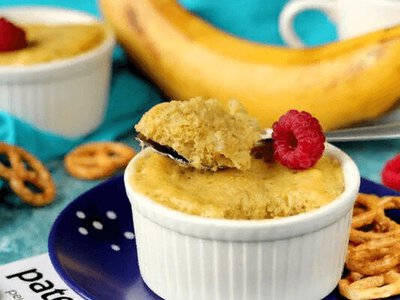 Банановый пудинг в микроволновке: вкусный десерт за 7 минут