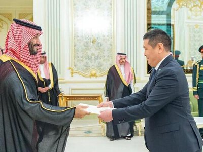 Посол Казахстана вручил верительные грамоты наследному принцу Королевства Саудовская Аравия