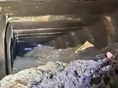 Одесский экстремал спустился в коллектор после потопа и показал, почему город тонет (видео)