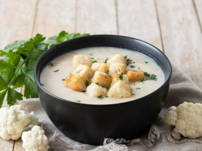 Этот крем-суп из цветной капусты покорит даже мясоедов