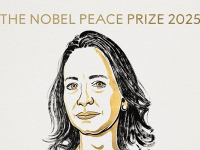 Нобелевскую премию мира получила венесуэльская оппозиционерка Мария Корина Мачадо