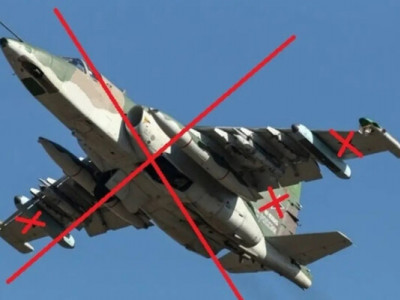 РФ сбила свой самолет во время ночной атаки дронов на Крым, - ВМС Украины