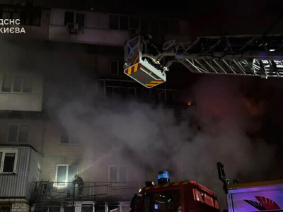 Ночью в Киеве вражеские Shahed попали в многоэтажки. Погибли три человека, много пострадавших 