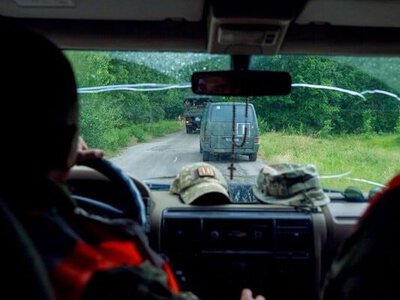 На фронте попали под обстрел журналисты из Германии. Есть раненые