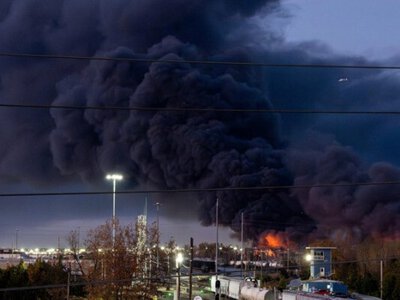 В США разбился грузовой самолет, есть погибшие и раненые