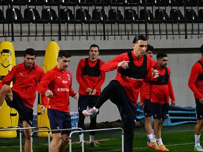 Первая тренировка «милли» перед Исландией и Францией