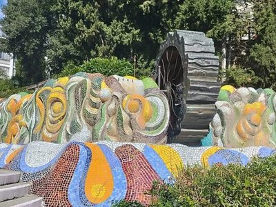 Оккупанты в Крыму снесли уникальный мозаичный комплекс на территории бывшего санатория Мисхор