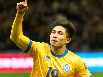 СМИ отреагировали на сенсационный гол Дастана Сатпаева