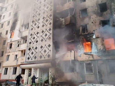 ГСЧС Украины: в Тернополе число погибших после атаки РФ возросло до 19 человек