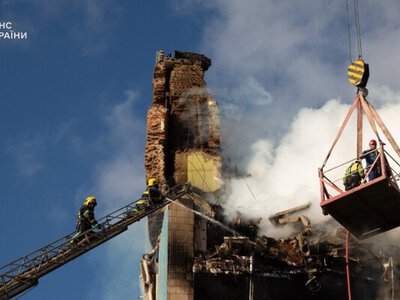 Число жертв в Тернополе увеличилось до 25. В сети распространяют видео момента удара российской ракеты 