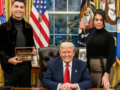 Трамп также сделал этот редкий подарок Роналду — ФОТО