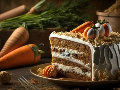 Торт без муки? Да, и он невероятен: нежнейший морковный десерт