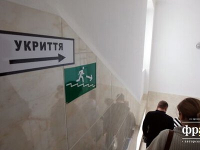 В Киеве людей не пускали в укрытие во время тревоги