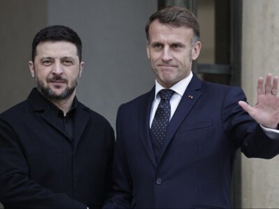 Макрон и Зеленский обсудили мирный план с союзниками Украины