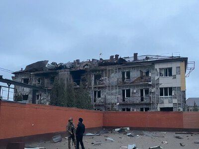 Дроны атаковали Чечню. СМИ пишут, что сгорела местная ФСБ 