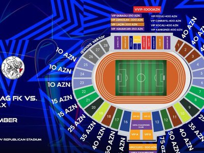 Карабах запустил продажу билетов на матч с Аяксом