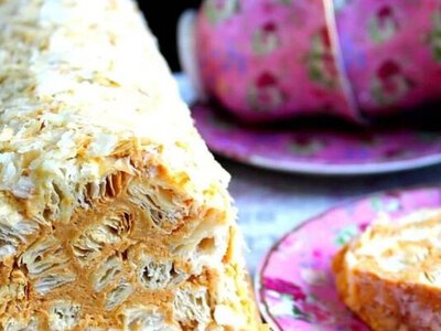 Любимый торт «Полено» за 30 минут: самый простой «ленивый» рецепт