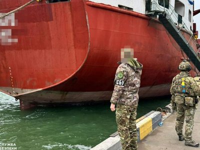  СБУ арестовала в Одесском порту судно «теневого» флота рф 
