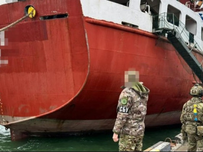 СБУ задержала и арестовала в Одесском порту судно теневого флота рф