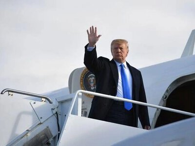 Трамп вылетел во Флориду на переговоры по Украине