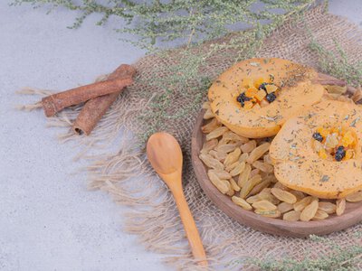 Печенье с курагой без муки, исчезающей со стола в минуту