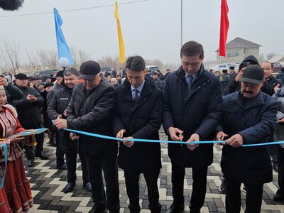 В селе Кейден сдан в эксплуатацию новый зал борьбы