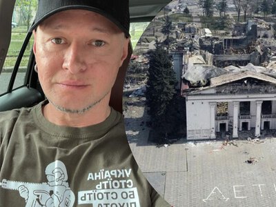 Андрей Хлывнюк эмоционально отреагировал на открытие нового драмтеатра в Мариуполе