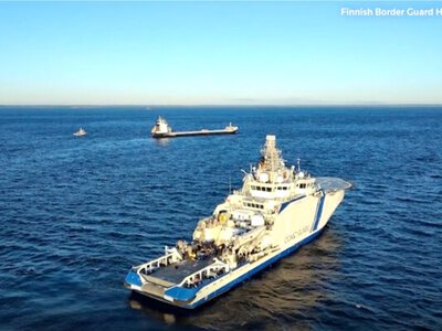 В Финляндии задержали судно Fitburg по делу о повреждении кабеля в Балтийском море