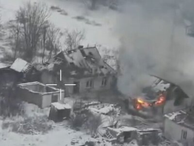 Боец ВСУ самостоятельно уничтожил 3 оккупантов в ближнем бою: видео аэроразведки