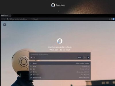 Браузер Opera Neon стал доступен всем