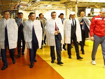 Премьер-министр посетил ряд предприятий Алматинской области и ознакомился с объемами привлеченных инвестиций