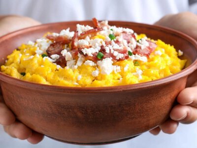 Настоящий гуцульский банош - аутентичный рецепт из Карпат