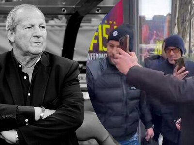 Вели себя, как дикари: фанаты не давали прохода легендарному Зидану на похоронах его тренера