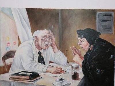 Изысканность в каждом штрихе: в Николаеве открылась авторская выставка Владимира Бугаенко (фото)