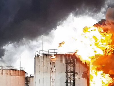 В Пензе после атаки дронов горит нефть, и, возможно, ТЭЦ. Фото, видео 