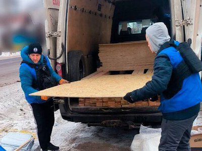 В Дружковке ещё 24 семьи получили строительные наборы для экстренного ремонта жилья