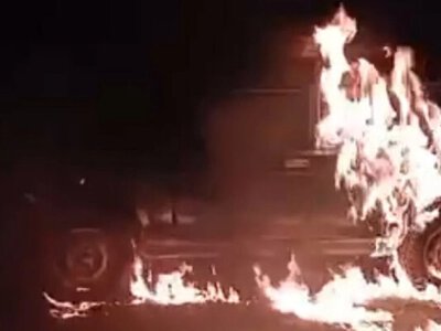 Партизаны уничтожили автомобиль оккупантов с ценным грузом в российском Брянске